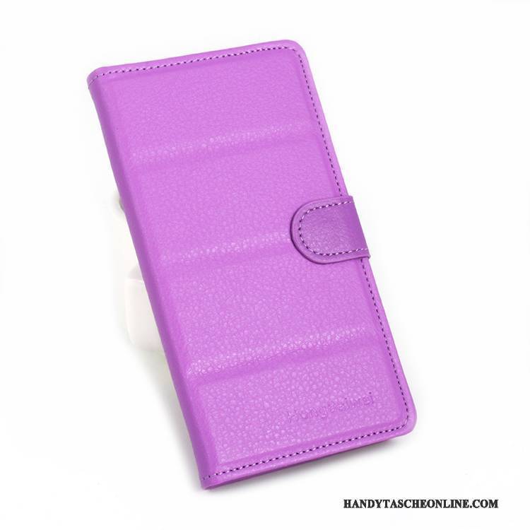 Hülle Sony Xperia T2 Folio Anti-sturz Hellblau, Case Sony Xperia T2 Lederhülle Muster Litchi