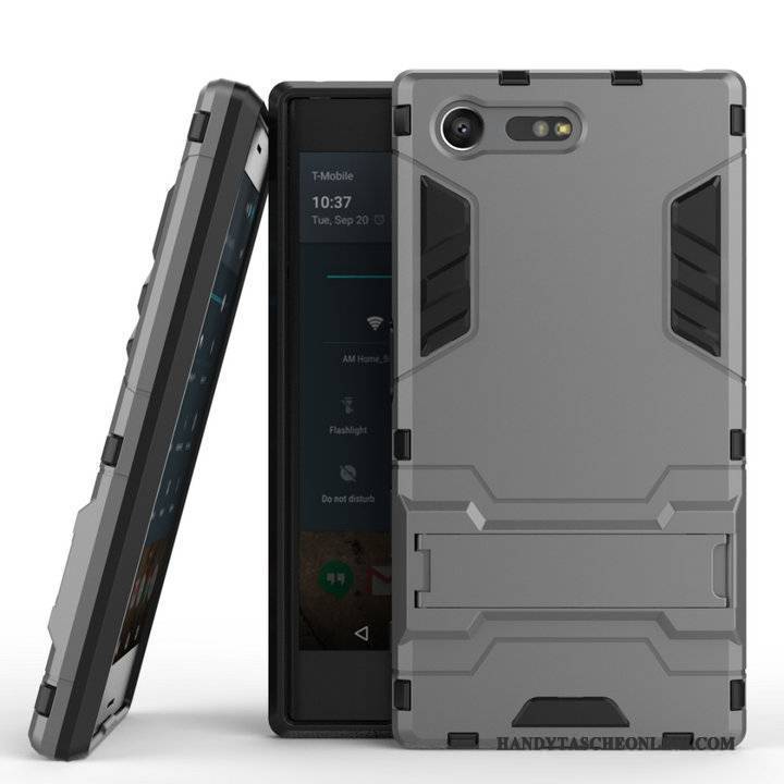 Hülle Sony Xperia X Compact Schutz Anti-sturz Handyhüllen, Case Sony Xperia X Compact Blau