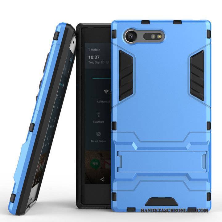 Hülle Sony Xperia X Compact Schutz Anti-sturz Handyhüllen, Case Sony Xperia X Compact Blau