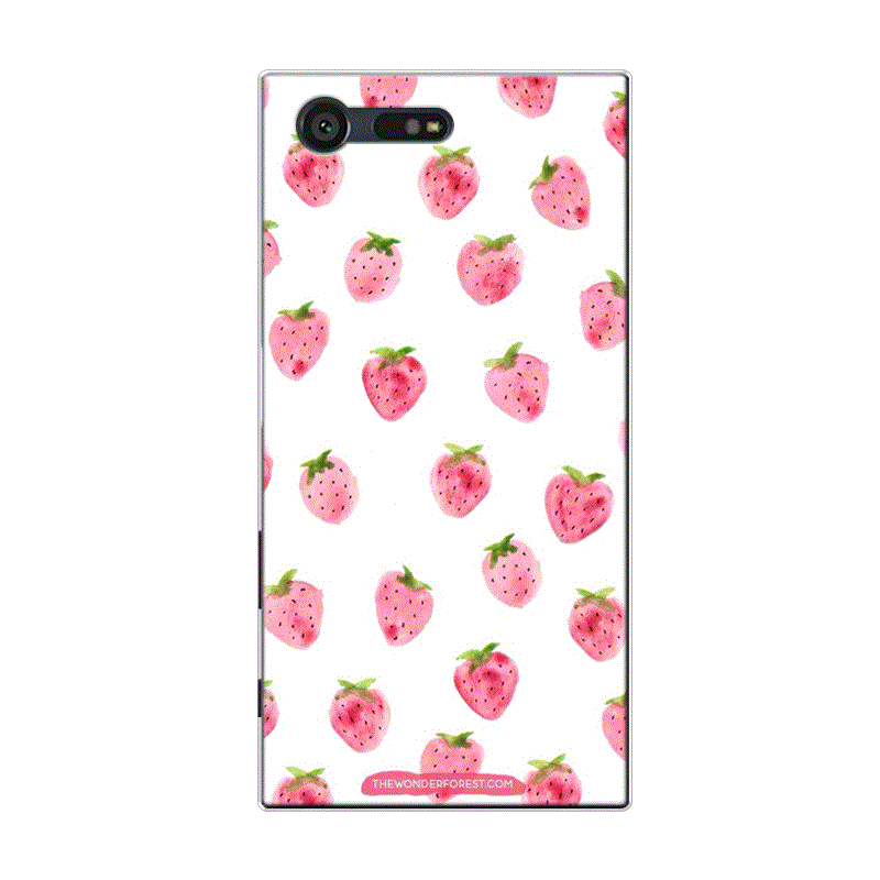 Hülle Sony Xperia X Compact Taschen Wassermelone Frucht, Case Sony Xperia X Compact Silikon Grün Frisch