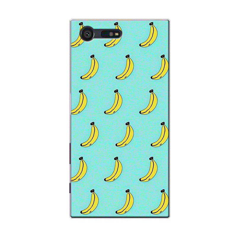 Hülle Sony Xperia X Compact Taschen Wassermelone Frucht, Case Sony Xperia X Compact Silikon Grün Frisch