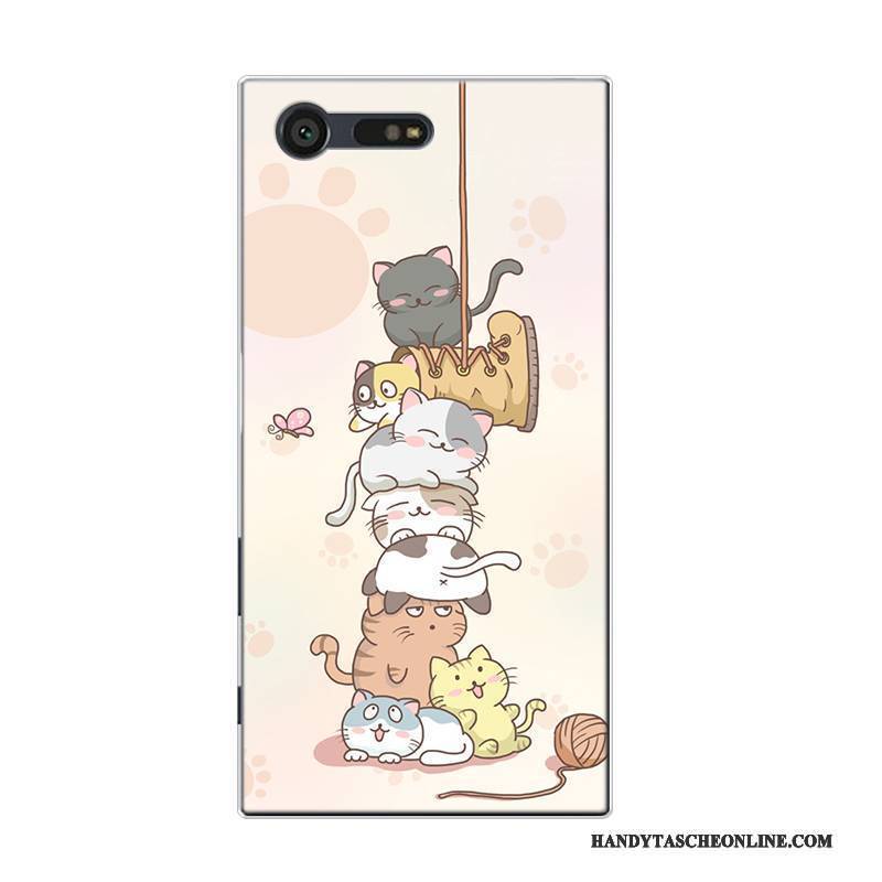 Hülle Sony Xperia X Compact Weiche Schwer Grün, Case Sony Xperia X Compact Schutz Transparent Anti-sturz