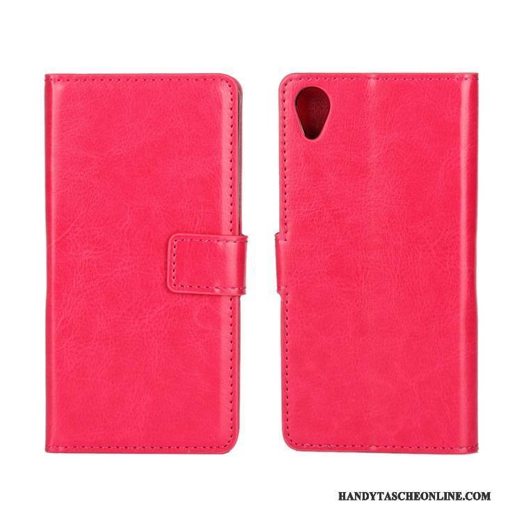 Hülle Sony Xperia X Performance Schutz Für Rosa, Case Sony Xperia X Performance Folio Handyhüllen