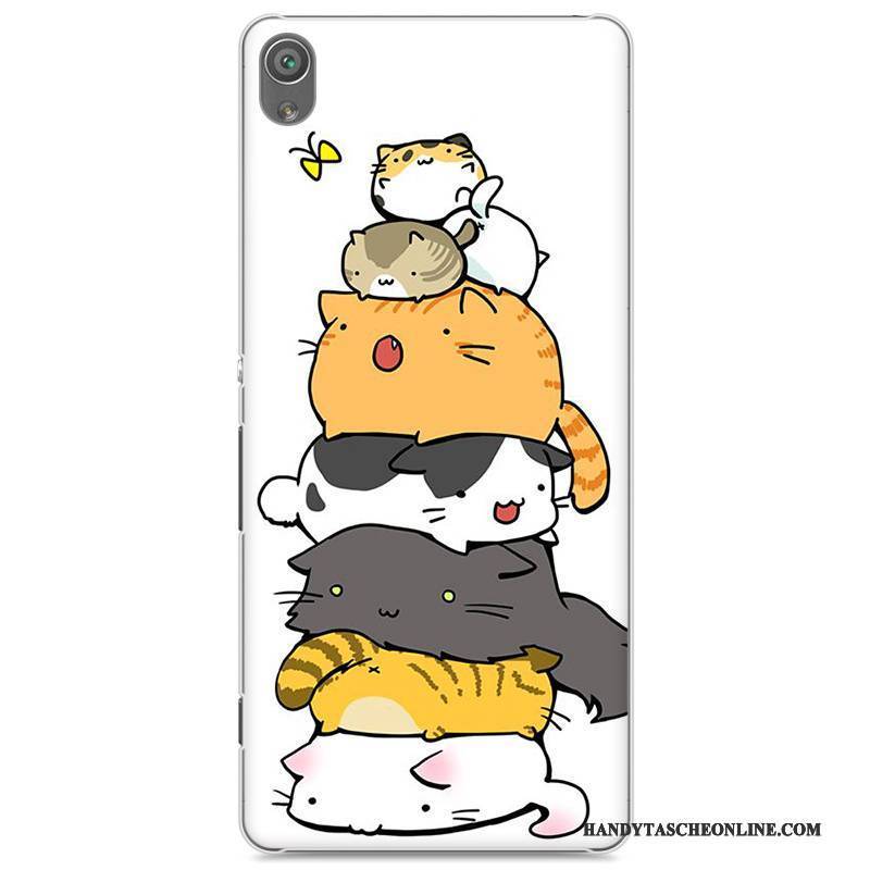 Hülle Sony Xperia Xa Karikatur Handyhüllen Grün, Case Sony Xperia Xa Schutz Trend Schwer