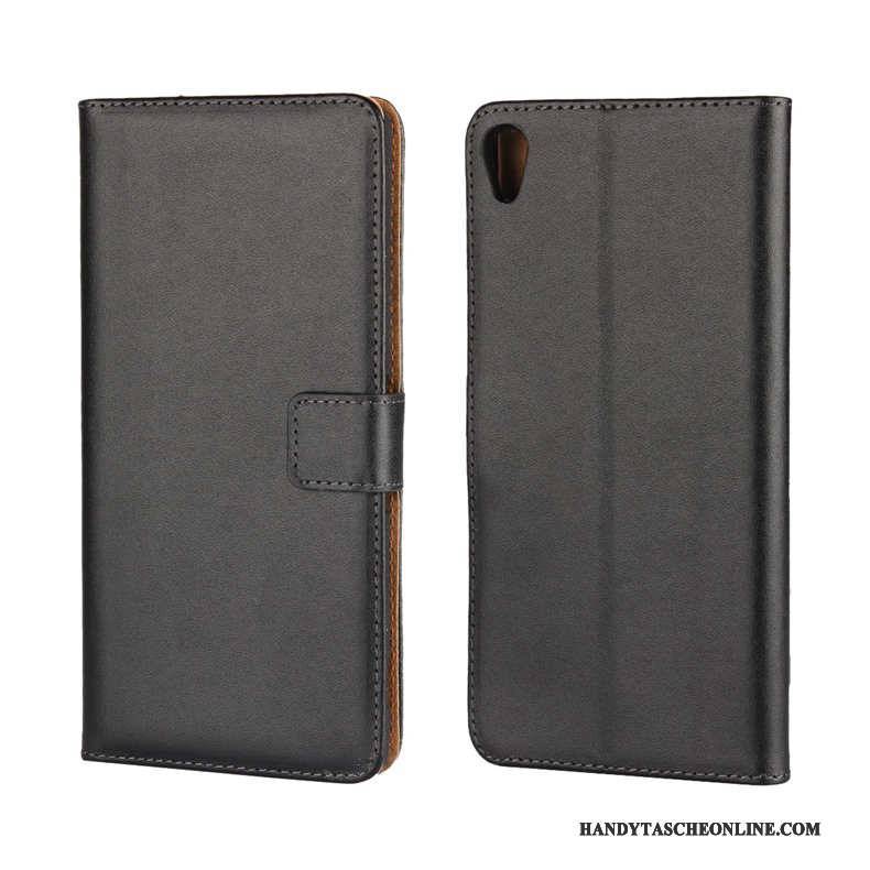 Hülle Sony Xperia Xa Ultra Leder Handyhüllen Karte, Case Sony Xperia Xa Ultra Lederhülle Weiß