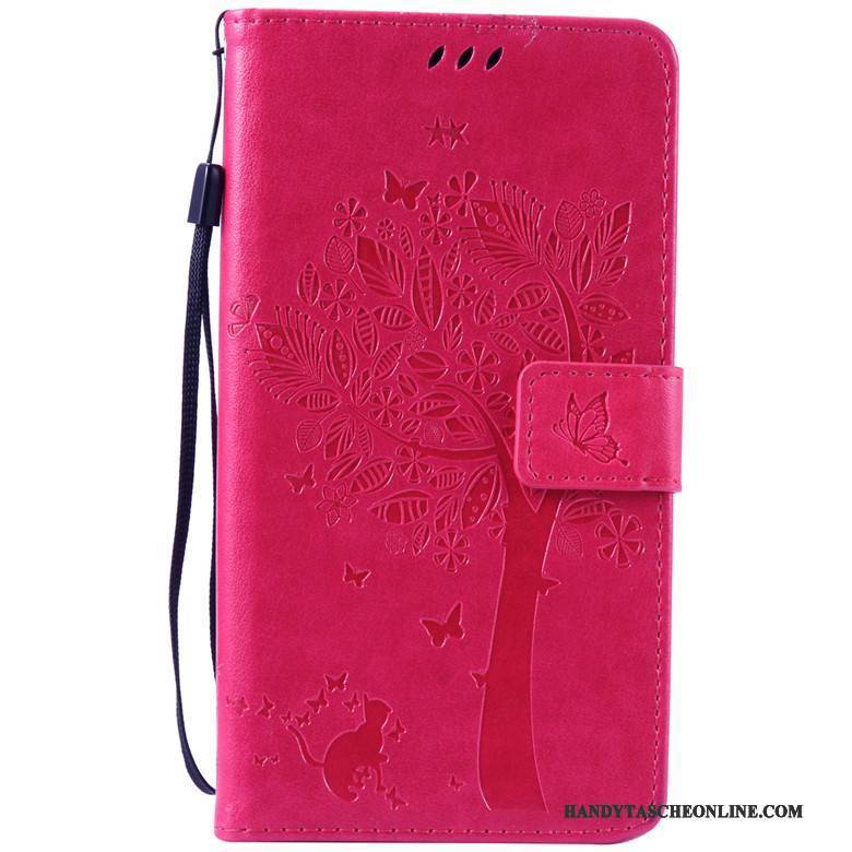 Hülle Sony Xperia Xa Ultra Lederhülle Handyhüllen Rosa, Case Sony Xperia Xa Ultra Schutz Anti-sturz