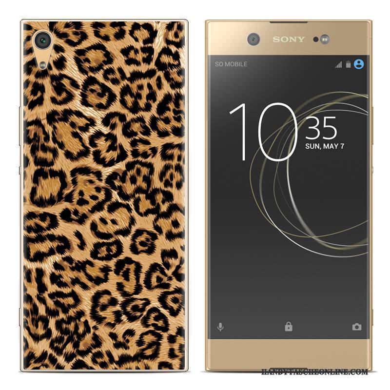 Hülle Sony Xperia Xa1 Plus Gemalt Rot Handyhüllen, Case Sony Xperia Xa1 Plus Silikon