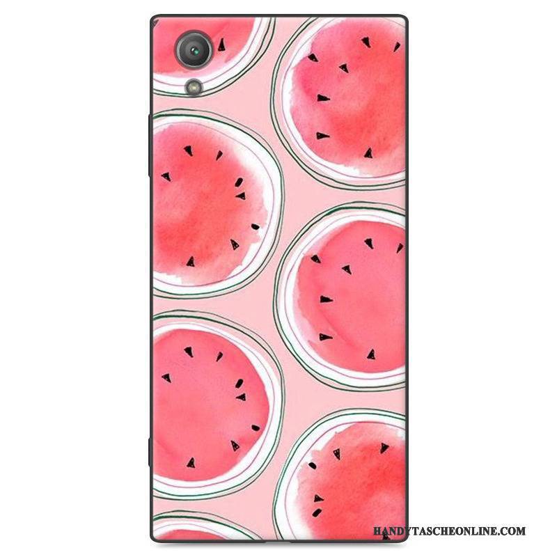 Hülle Sony Xperia Xa1 Plus Karikatur Handyhüllen Hellblau, Case Sony Xperia Xa1 Plus Weiche