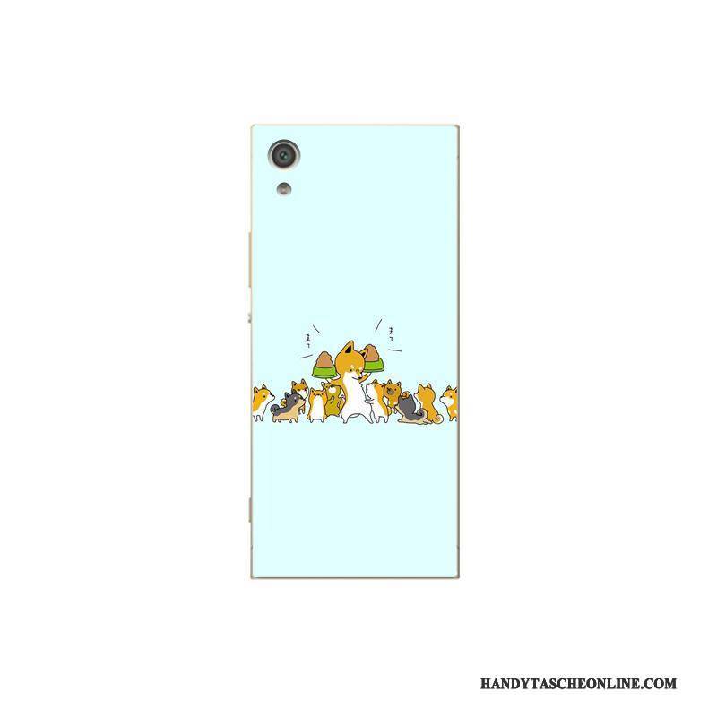 Hülle Sony Xperia Xa1 Plus Karikatur Schwarz Handyhüllen, Case Sony Xperia Xa1 Plus Gemalt Persönlichkeit