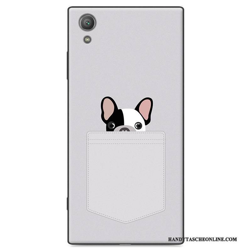 Hülle Sony Xperia Xa1 Plus Silikon Rosa Nubuck, Case Sony Xperia Xa1 Plus Karikatur Trend Handyhüllen