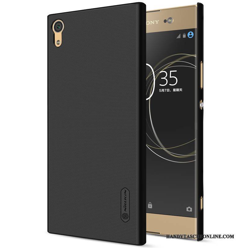 Hülle Sony Xperia Xa1 Ultra Gold Weiß, Case Sony Xperia Xa1 Ultra Handyhüllen Schwer