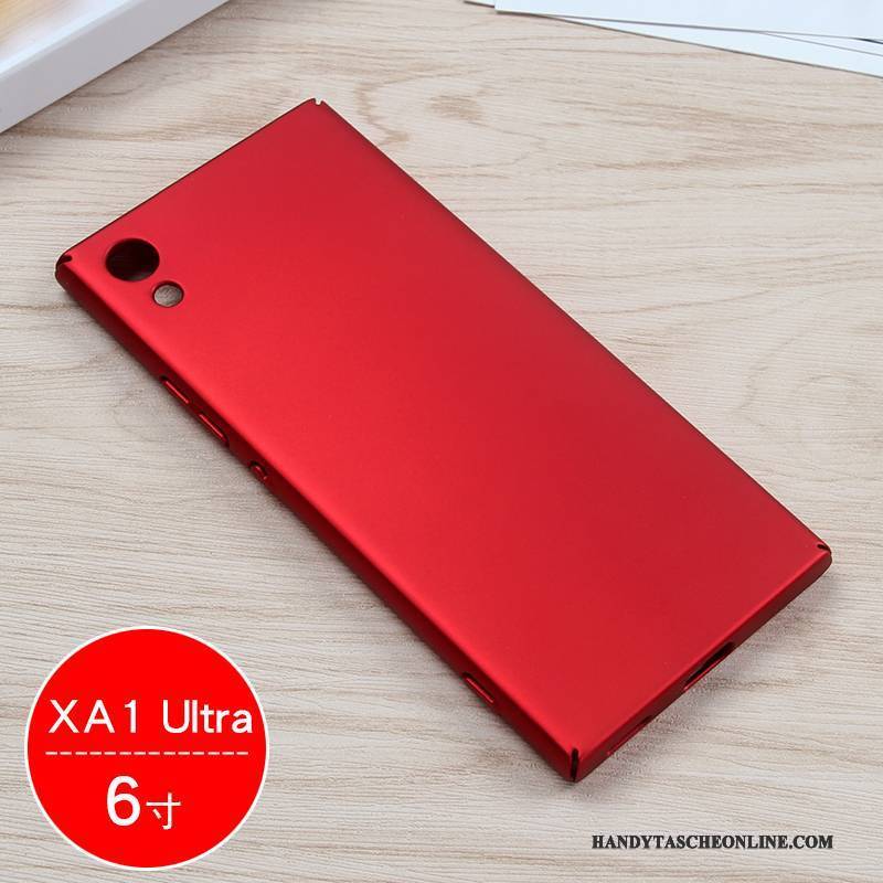 Hülle Sony Xperia Xa1 Ultra Schutz Handyhüllen Rot, Case Sony Xperia Xa1 Ultra Hängende Verzierungen