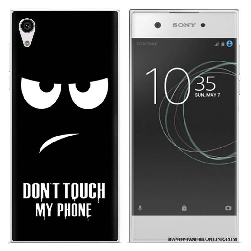 Hülle Sony Xperia Xa1 Ultra Weiche Monat Trend, Case Sony Xperia Xa1 Ultra Blau Schlank