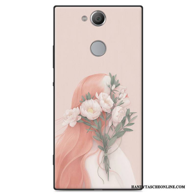 Hülle Sony Xperia Xa2 Ultra Silikon Grün Handyhüllen, Case Sony Xperia Xa2 Ultra Taschen Lichtfarbe Anti-sturz