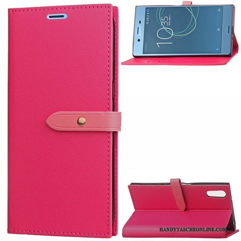 Hülle Sony Xperia Xz Folio Handyhüllen Schwarz, Case Sony Xperia Xz Taschen Business