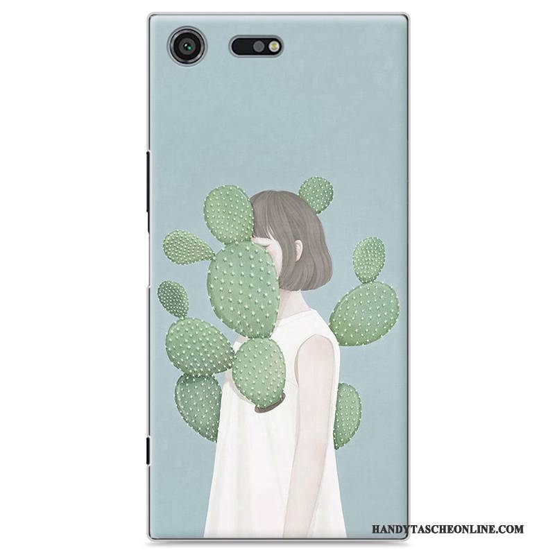 Hülle Sony Xperia Xz Premium Gemalt Mini Frisch, Case Sony Xperia Xz Premium Schutz Kunst Handyhüllen