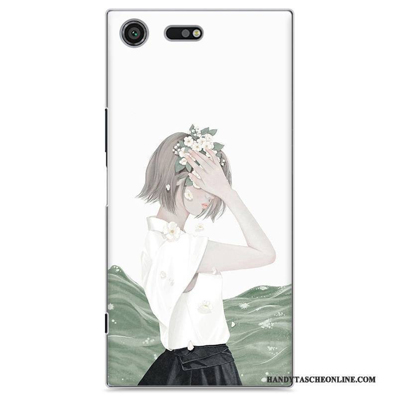 Hülle Sony Xperia Xz Premium Gemalt Mini Frisch, Case Sony Xperia Xz Premium Schutz Kunst Handyhüllen