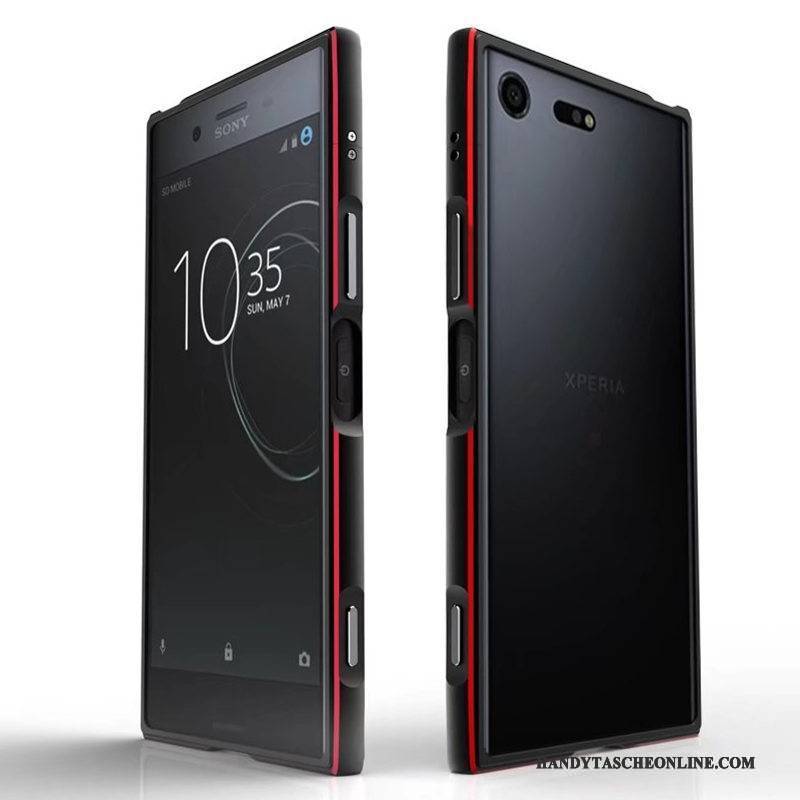 Hülle Sony Xperia Xz Premium Metall Grün Handyhüllen, Case Sony Xperia Xz Premium Schutz Leicht Trend