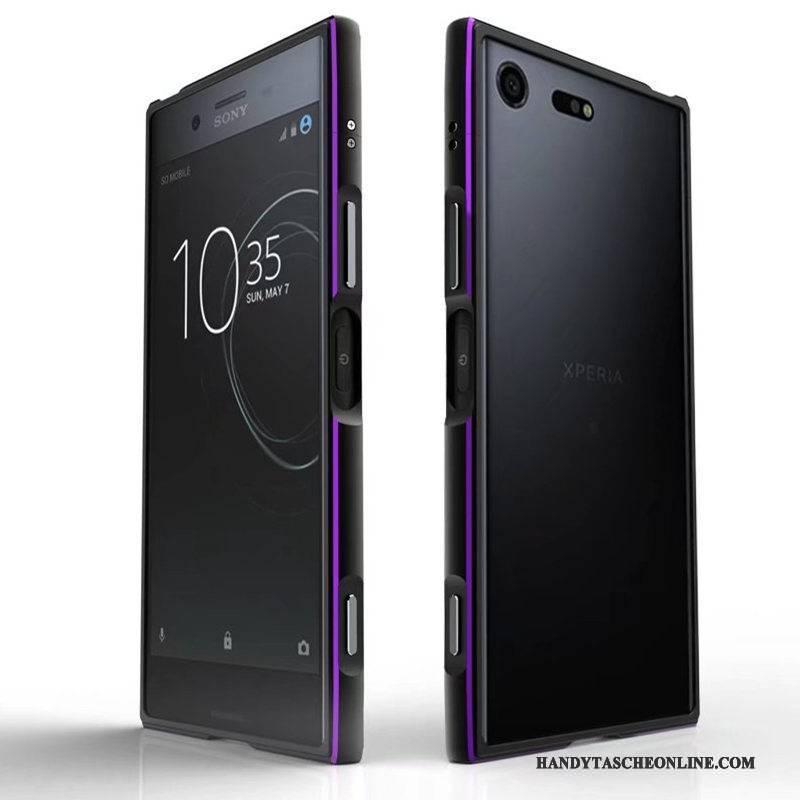 Hülle Sony Xperia Xz Premium Metall Grün Handyhüllen, Case Sony Xperia Xz Premium Schutz Leicht Trend