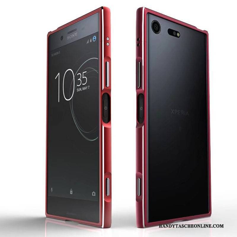 Hülle Sony Xperia Xz Premium Metall Grün Handyhüllen, Case Sony Xperia Xz Premium Schutz Leicht Trend