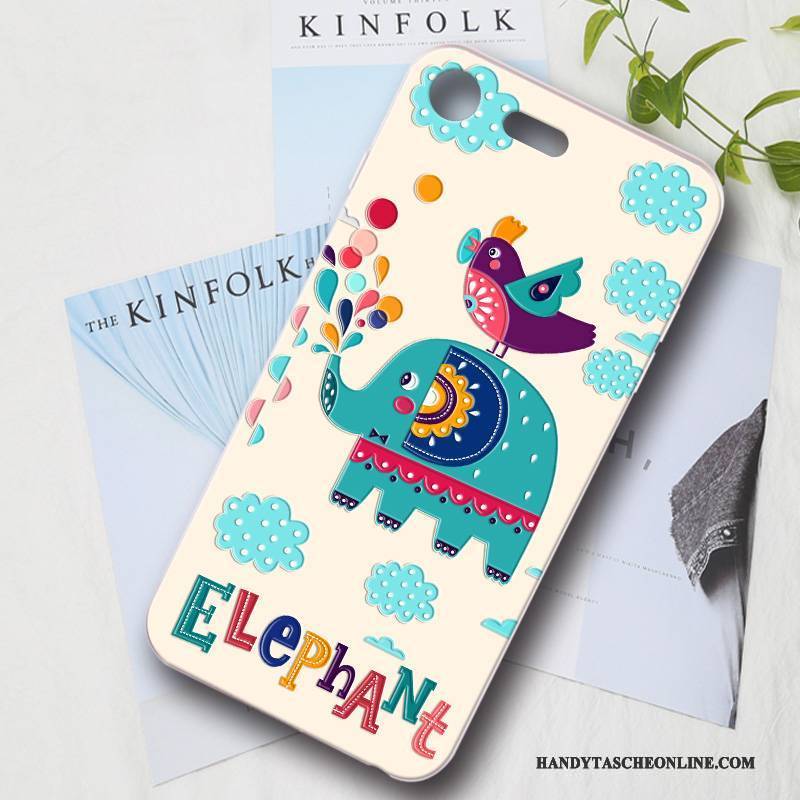 Hülle Sony Xperia Xz Premium Taschen Grün Anti-sturz, Case Sony Xperia Xz Premium Karikatur Handyhüllen