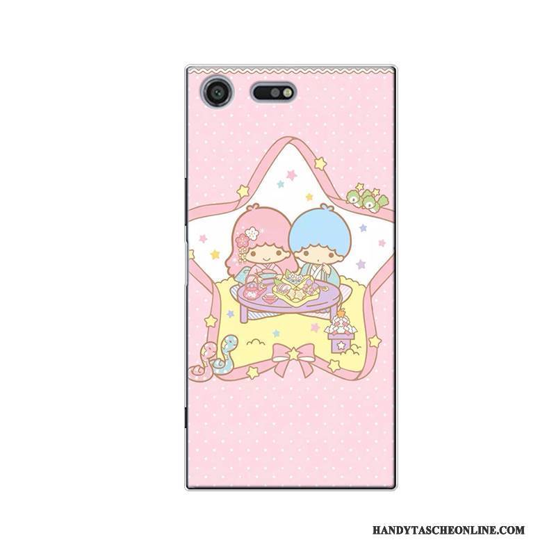 Hülle Sony Xperia Xz Premium Taschen Handyhüllen Blau, Case Sony Xperia Xz Premium Karikatur Nette