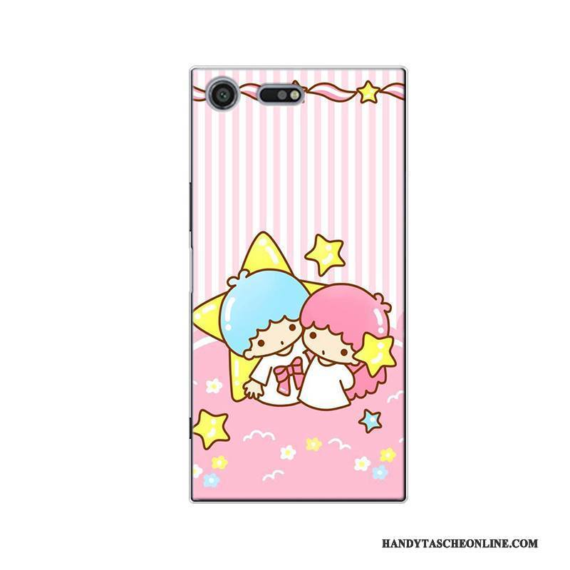 Hülle Sony Xperia Xz Premium Taschen Handyhüllen Blau, Case Sony Xperia Xz Premium Karikatur Nette