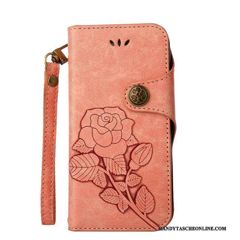 Hülle Sony Xperia Xz Retro Anti-sturz Blumen, Case Sony Xperia Xz Folio Rose Grün