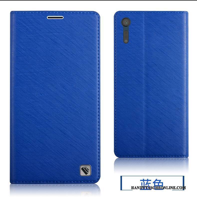 Hülle Sony Xperia Xz Silikon Blau, Case Sony Xperia Xz Taschen