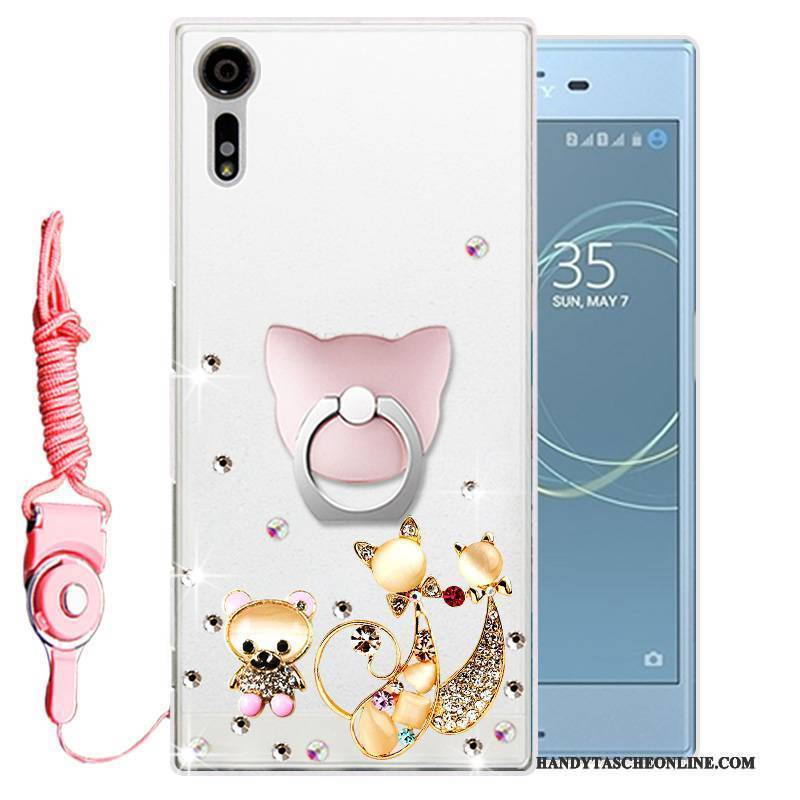 Hülle Sony Xperia Xz Silikon Handyhüllen Gold, Case Sony Xperia Xz Schutz