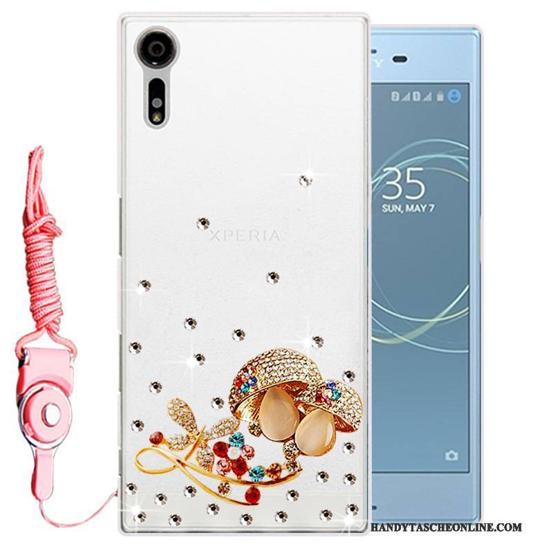 Hülle Sony Xperia Xz Silikon Handyhüllen Gold, Case Sony Xperia Xz Schutz