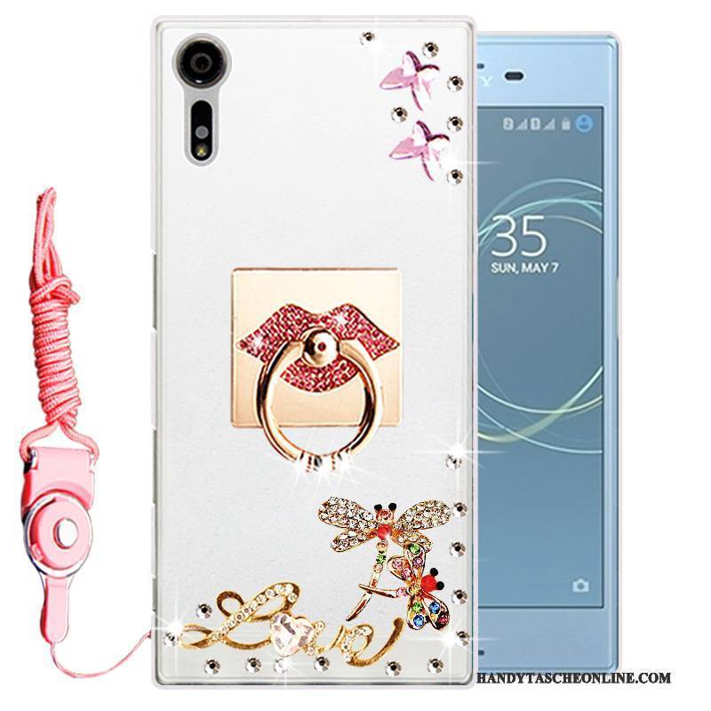 Hülle Sony Xperia Xz Silikon Handyhüllen Gold, Case Sony Xperia Xz Schutz