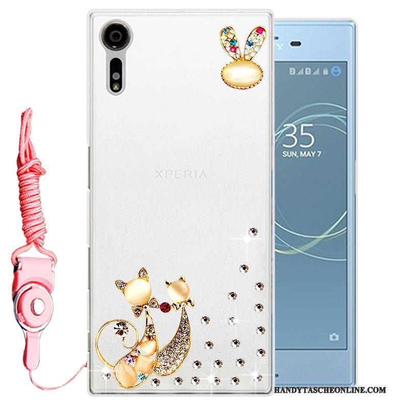 Hülle Sony Xperia Xz Silikon Handyhüllen Gold, Case Sony Xperia Xz Schutz