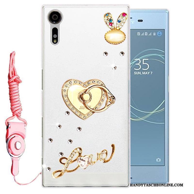 Hülle Sony Xperia Xz Silikon Handyhüllen Gold, Case Sony Xperia Xz Schutz