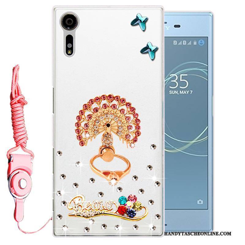 Hülle Sony Xperia Xz Silikon Handyhüllen Gold, Case Sony Xperia Xz Schutz