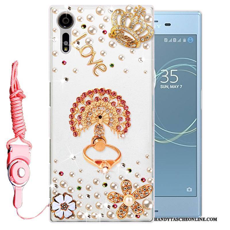 Hülle Sony Xperia Xz Silikon Handyhüllen Gold, Case Sony Xperia Xz Schutz