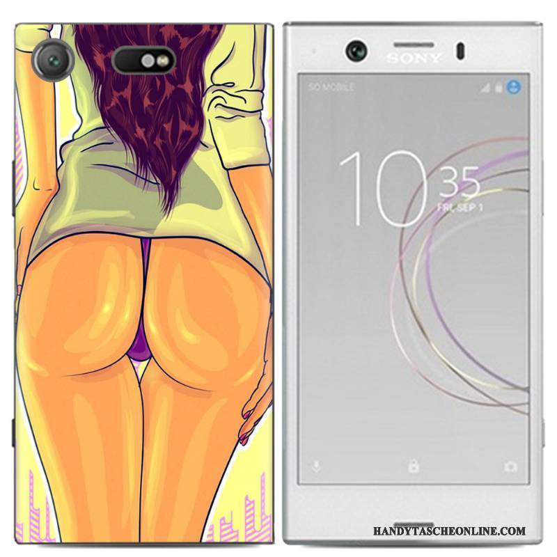 Hülle Sony Xperia Xz1 Compact Gemalt Trend Handyhüllen, Case Sony Xperia Xz1 Compact Karikatur Anti-sturz Persönlichkeit