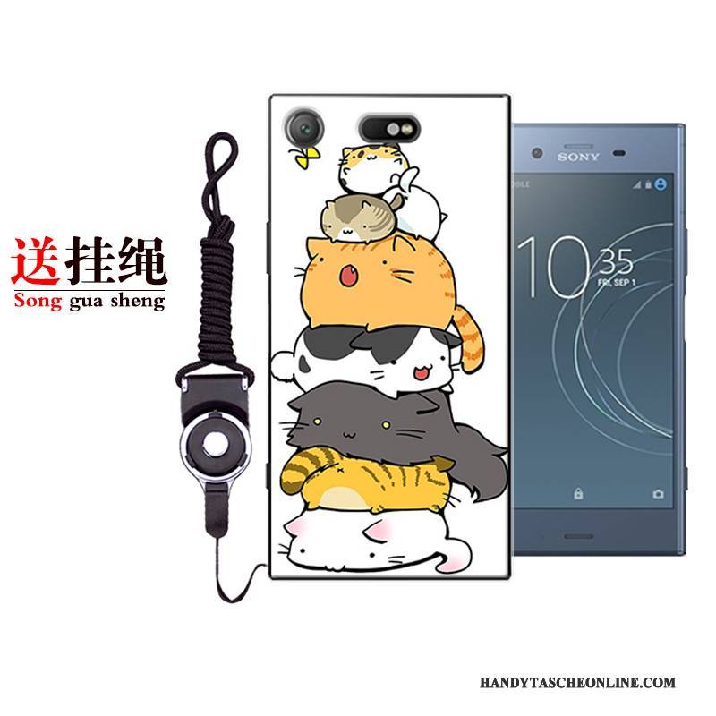 Hülle Sony Xperia Xz1 Compact Karikatur Trend Persönlichkeit, Case Sony Xperia Xz1 Compact Taschen Lichtfarbe Handyhüllen