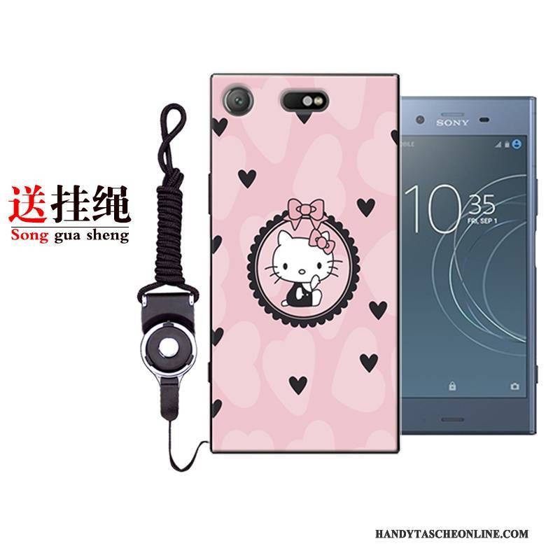 Hülle Sony Xperia Xz1 Compact Karikatur Trend Persönlichkeit, Case Sony Xperia Xz1 Compact Taschen Lichtfarbe Handyhüllen