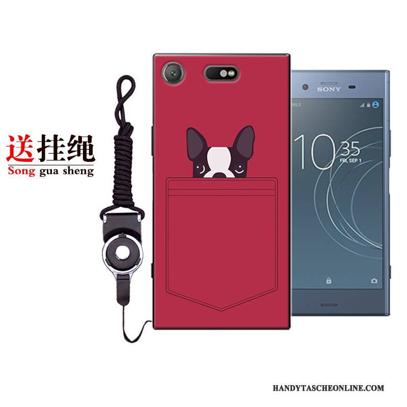 Hülle Sony Xperia Xz1 Compact Karikatur Trend Persönlichkeit, Case Sony Xperia Xz1 Compact Taschen Lichtfarbe Handyhüllen