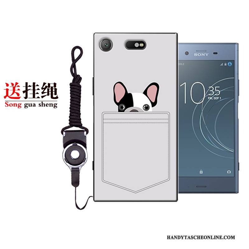 Hülle Sony Xperia Xz1 Compact Karikatur Trend Persönlichkeit, Case Sony Xperia Xz1 Compact Taschen Lichtfarbe Handyhüllen