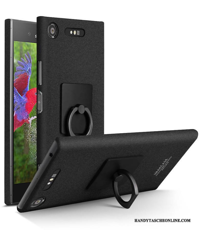 Hülle Sony Xperia Xz1 Compact Schutz Schwarz Anti-sturz, Case Sony Xperia Xz1 Compact Dünne Schwer