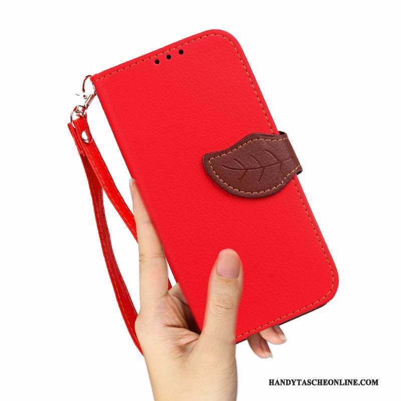 Hülle Sony Xperia Xz1 Compact Taschen Rot Anti-sturz, Case Sony Xperia Xz1 Compact Silikon Handyhüllen