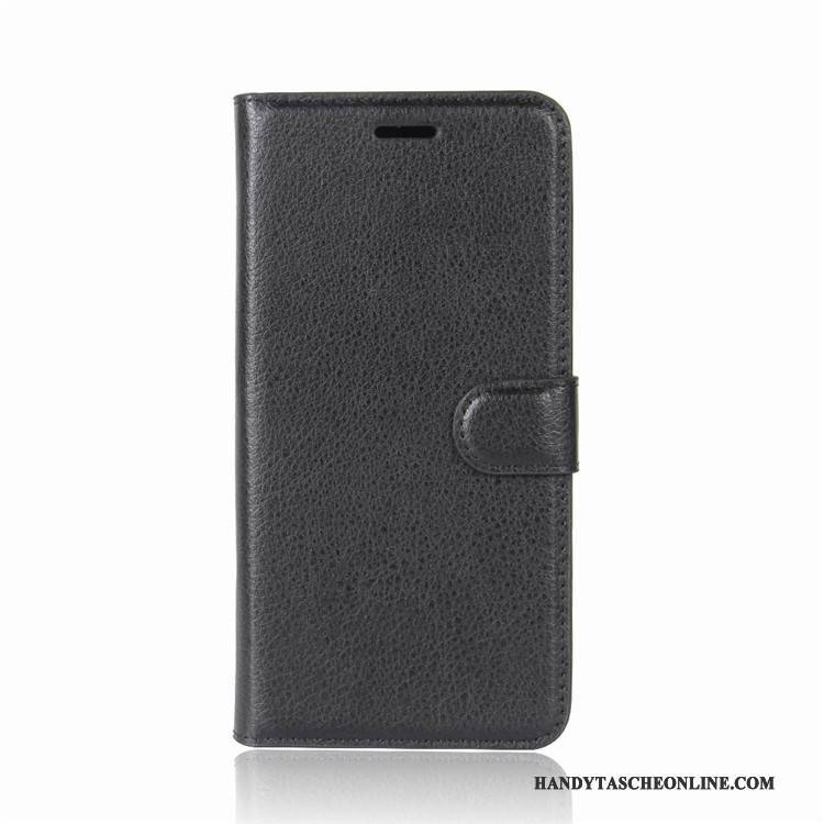 Hülle Sony Xperia Xz1 Folio Handyhüllen Grün, Case Sony Xperia Xz1 Lederhülle