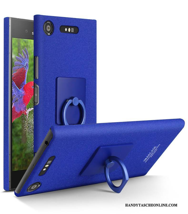 Hülle Sony Xperia Xz1 Schutz Anti-sturz Handyhüllen, Case Sony Xperia Xz1 Schwer Schwarz