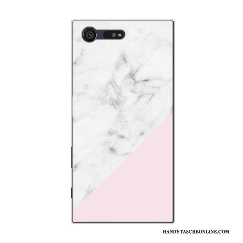 Hülle Sony Xperia Xz1 Silikon Rosa Groß, Case Sony Xperia Xz1 Taschen Einfach Handyhüllen