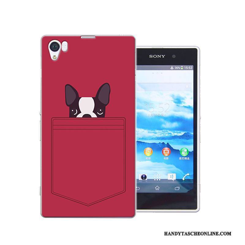 Hülle Sony Xperia Z1 Schutz Handyhüllen Schwer, Case Sony Xperia Z1 Farbe Anti-sturz