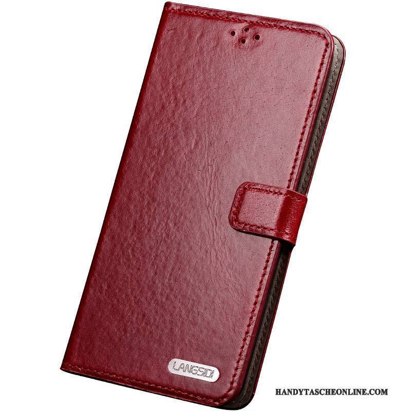 Hülle Sony Xperia Z3+ Schutz Handyhüllen Einfach, Case Sony Xperia Z3+ Leder Anti-sturz Blau