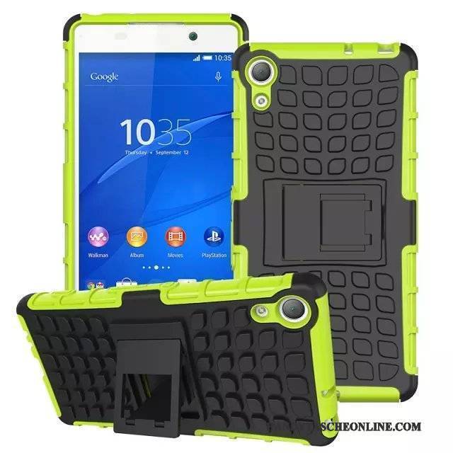 Hülle Sony Xperia Z5 Halterung Anti-sturz Blau, Case Sony Xperia Z5 Schutz