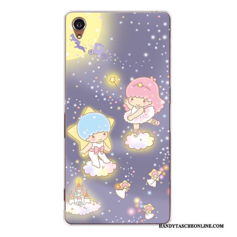 Hülle Sony Xperia Z5 Karikatur Rosa Neu, Case Sony Xperia Z5 Weiche Anti-sturz Handyhüllen